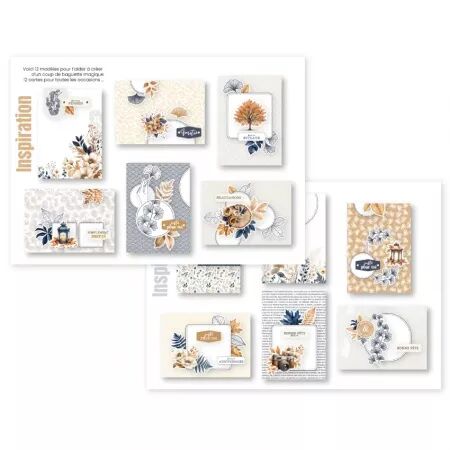 Kit créatif - Ginkgo - cartes - Florilèges Design