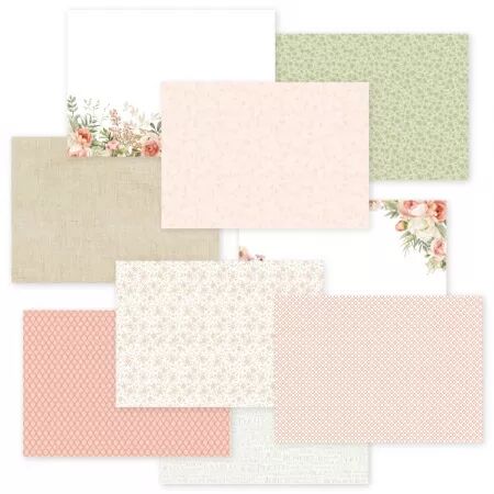 Kit cr&eacute;atif 12 cartes MURMURES - Floril&egrave;ges design