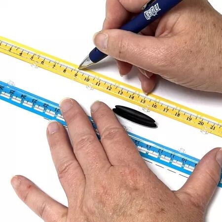 Kit de volets pointill&eacute;s (jaune et bleu) - Rulershutters