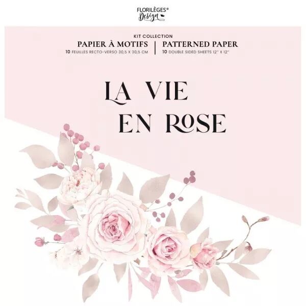 Kit Imprim�s - La Vie en Rose - Floril�ges Design 