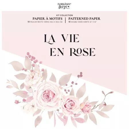 Kit Imprim&eacute;s - La Vie en Rose - Floril&egrave;ges Design 