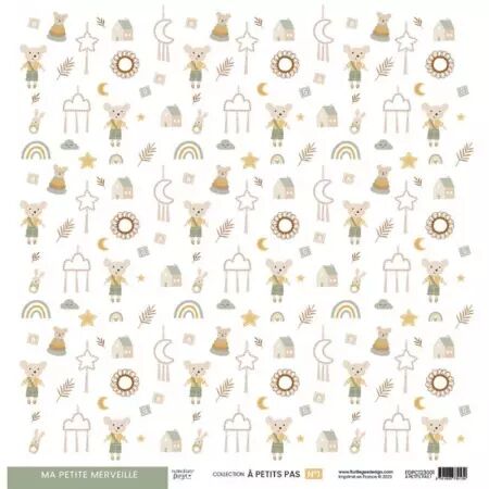 Kit papiers Calques - A Petits Pas - Boy