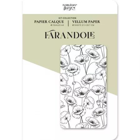 Kit papiers calques - Farandole - Florilèges Design