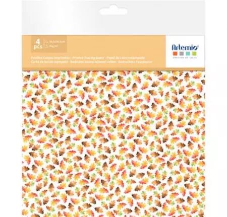 Kit papiers calques imprimés - Fall in Love