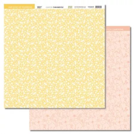 Kit papiers imprimés- Farandole - Florilèges Design