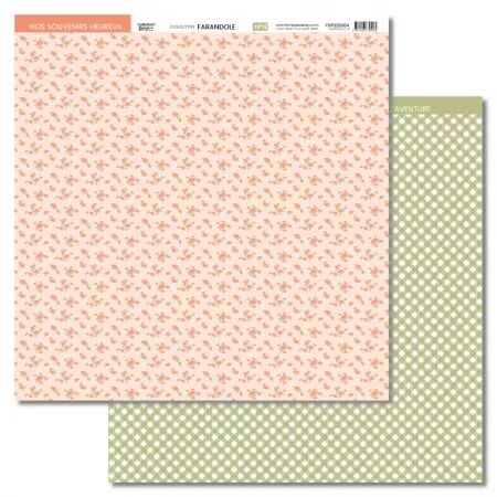 Kit papiers imprimés- Farandole - Florilèges Design