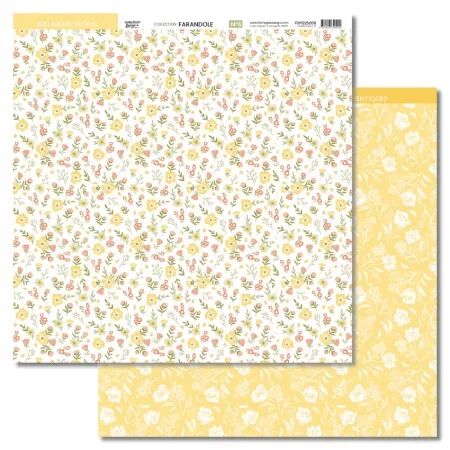 Kit papiers imprimés- Farandole - Florilèges Design
