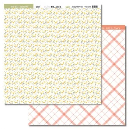 Kit papiers imprimés- Farandole - Florilèges Design