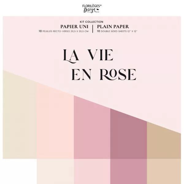 Kit Unis - La Vie en Rose  - Floril�ges Design 