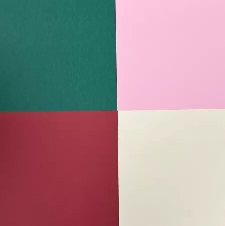 Lot de 4 papiers unis - Carnet Enchanté