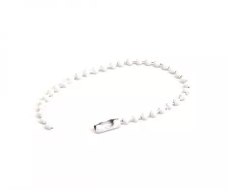 lot de 5 chainettes - Blanc mat