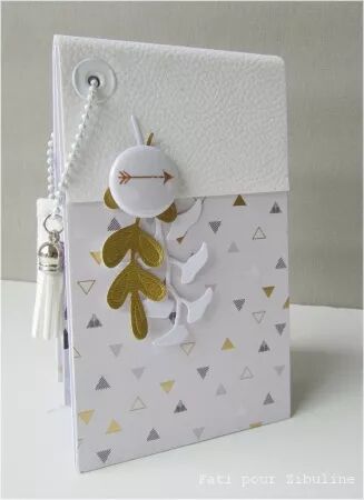 lot de 5 chainettes - Blanc mat