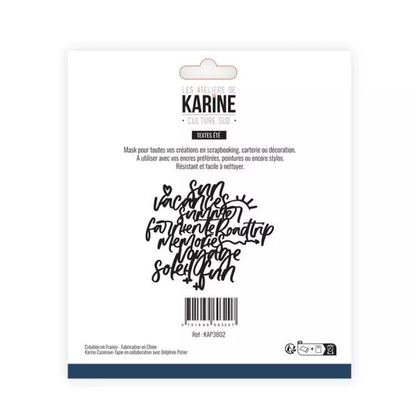 Mask - Culture sud - Textes �t�