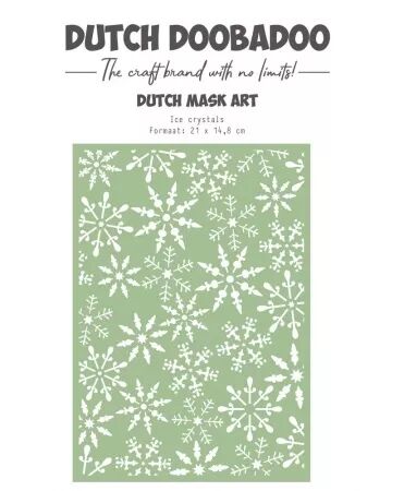 Mask Art - Pochoir - Flocons de neige