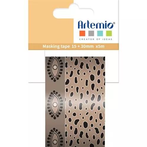 Masking tape - Boho - Bulles et yeux