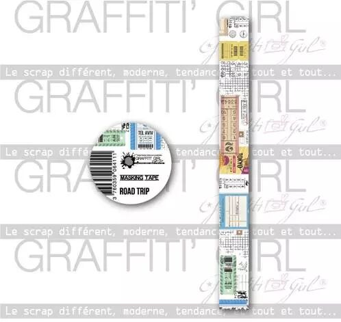 Masking tape - Road Trip