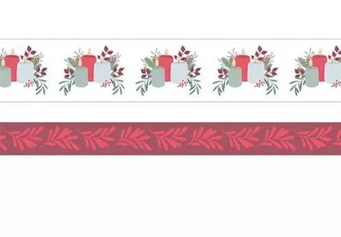 Masking tape - X-mas time bougies