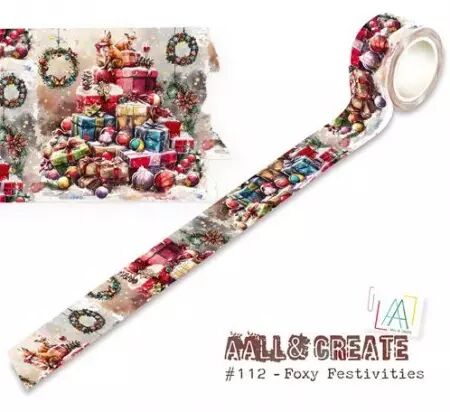 Masking tape #112 - Foxy Festivities