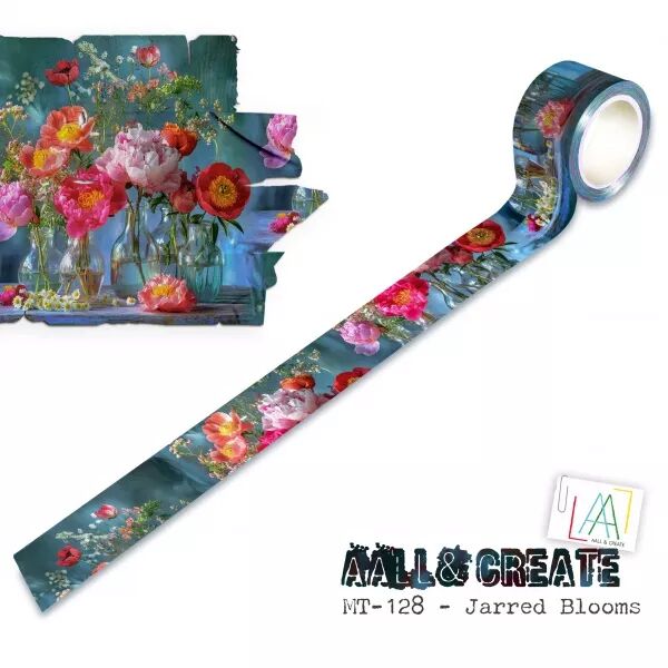 Masking Tape #128 - Jared Blooms - Fleurs en P�t - AALL & Create