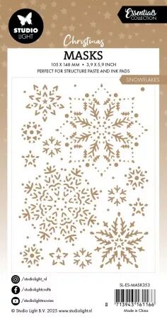 Masks - Snowflakes - Christmas Essentials - Winter Wonderland - Studio Light
