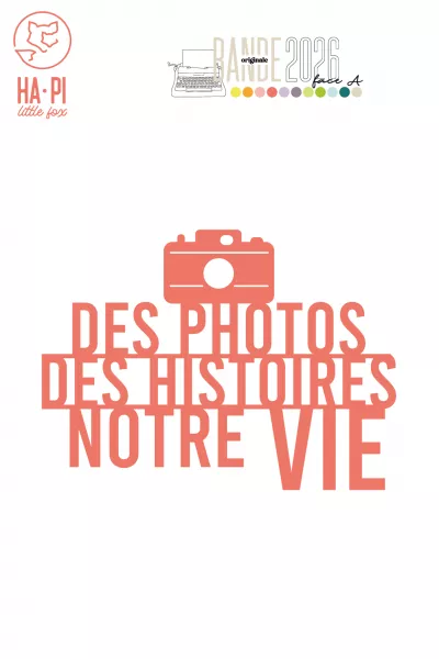 Matrice de d�coupe Notre vie - HA PI Little Fox
