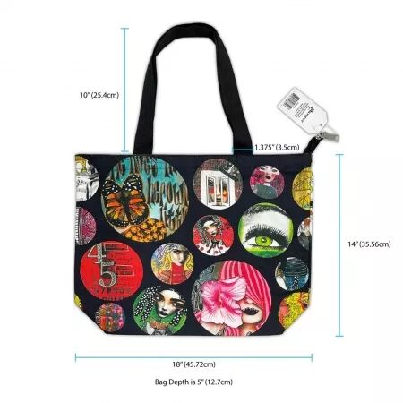 Maxi tote bag  - Ranger/Dylusions