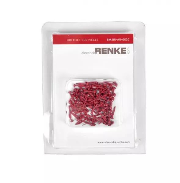 Mini brads - Dark red