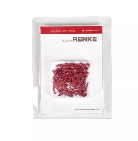 Mini brads - Dark red