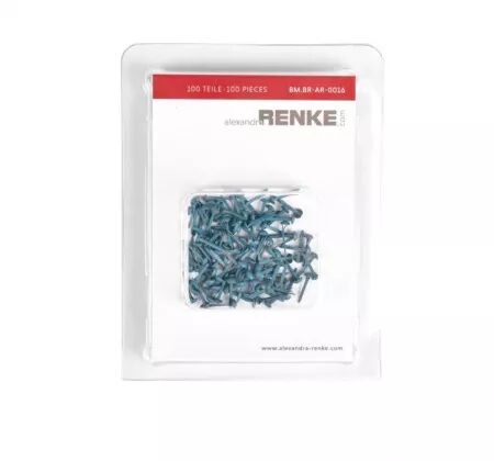 Mini brads 3 mm - Antique Turquoise / Vert antique - A. RENKE