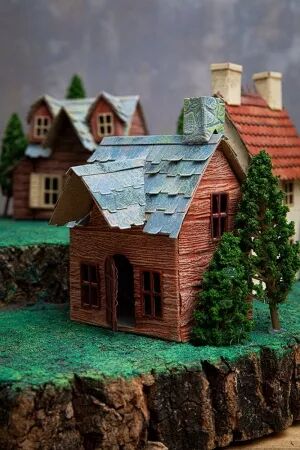 Mini Classeur de gaufrage 3D - Mini planche de bois - Sizzix