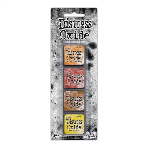 Mini Distress Oxide Pads Kit 02 - Jaune orange - RANGER