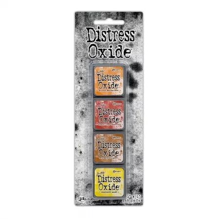 Mini Distress Oxide Pads Kit 02 - Jaune orange - RANGER