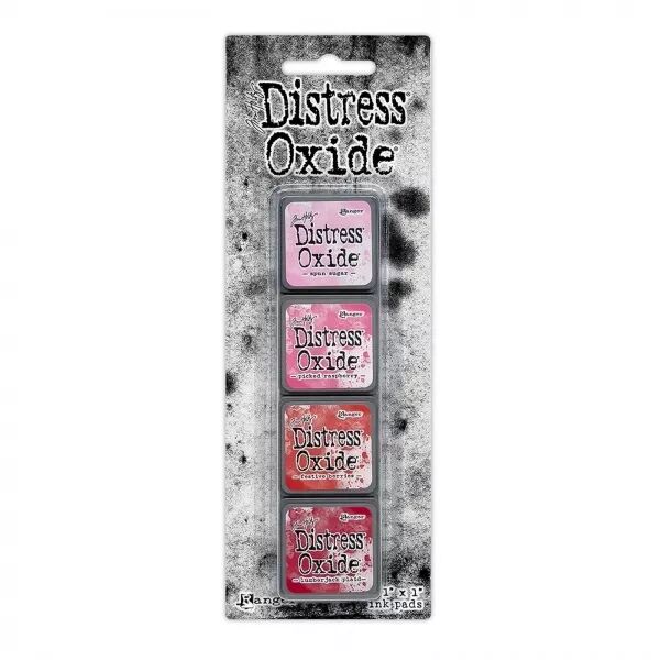 Mini Distress Oxide Pads Kit 07 - Rose rouge - RANGER