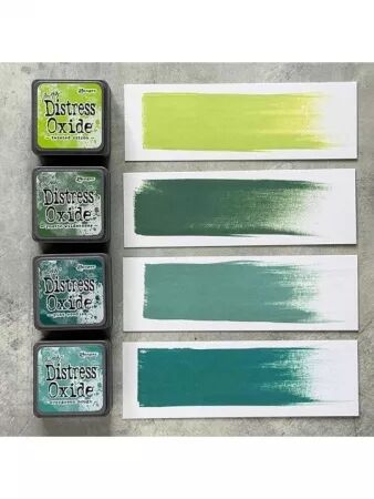 Mini Distress Oxide Pads Kit 09 - Vert - RANGER