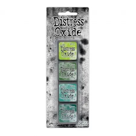 Mini Distress Oxide Pads Kit 09 - Vert - RANGER