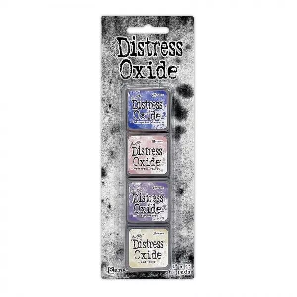 Mini Distress Oxide Pads Kit 11 - Bleu parme - RANGER