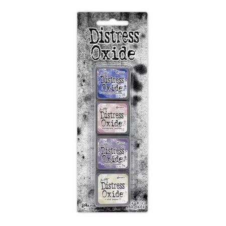 Mini Distress Oxide Pads Kit 11 - Bleu parme - RANGER