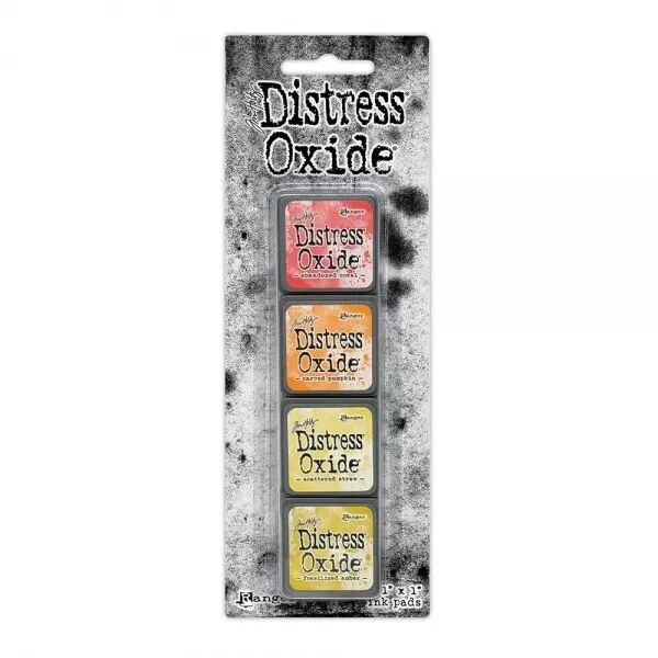 Mini Distress Oxide Pads Kit 14 - Jaune - RANGER