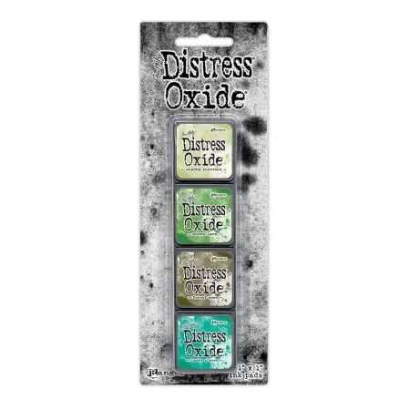 Mini Distress Oxide Pads Kit 15 - Vert - RANGER