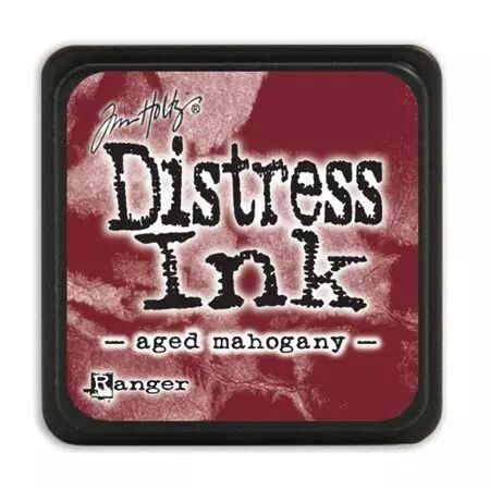Mini Distress Pad - Aged Mahogany