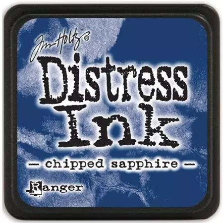 Mini Distress Pad - Chipped Sapphire