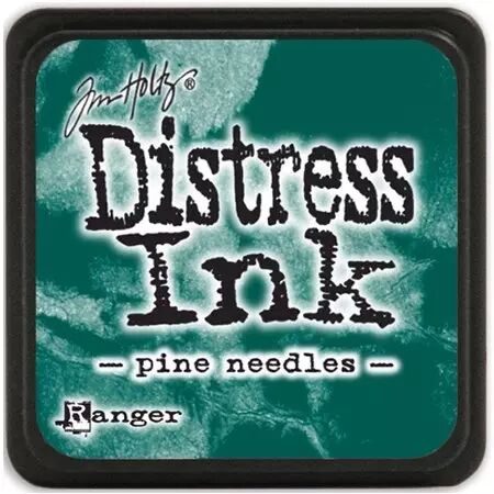 Mini Distress Pad - Pine Needles
