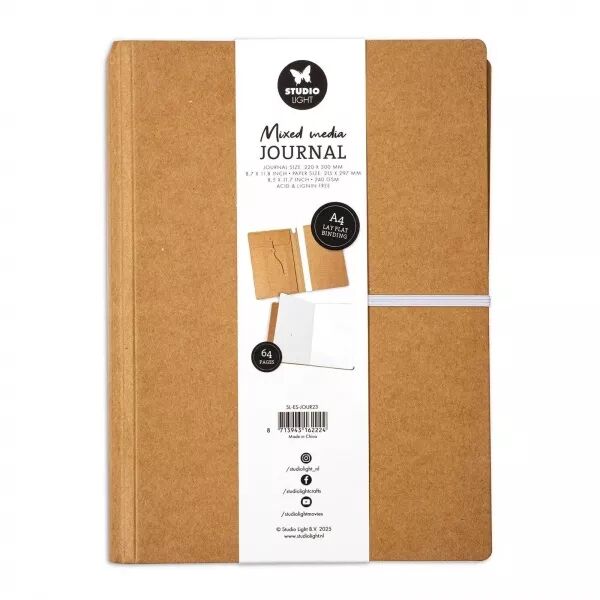 Mixed Media Journal A4 - 64 pages - Studio Light