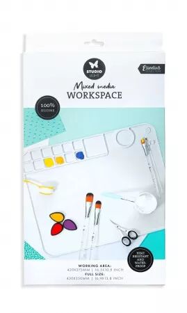 Mixed Media Workspace Heat Resistant and Waterproof - Surface de travail mixed media - Studio Light