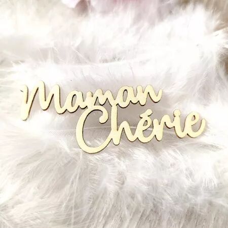 Mot en carton -  Maman Ch&eacute;rie