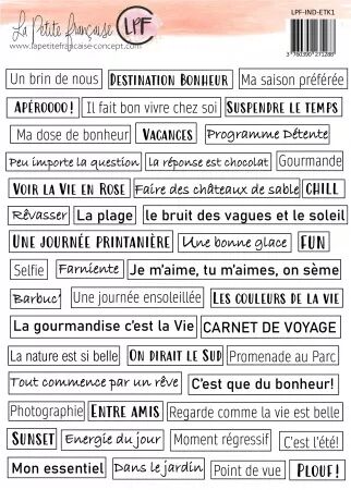 Motifs à découper 01 - Les Indispensables - La Petite Francaise