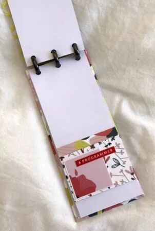 Mots à découper - Planner - Rouge