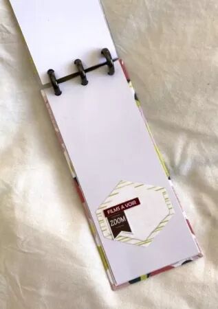 Mots à découper - Planner - Rouge
