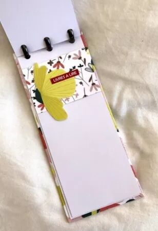 Mots à découper - Planner - Rouge