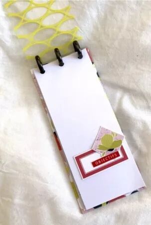 Mots à découper - Planner - Rouge